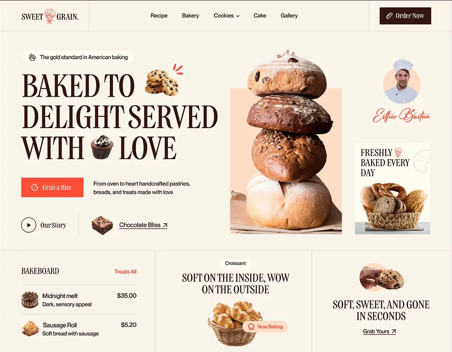 Bakkerij hero afbeelding