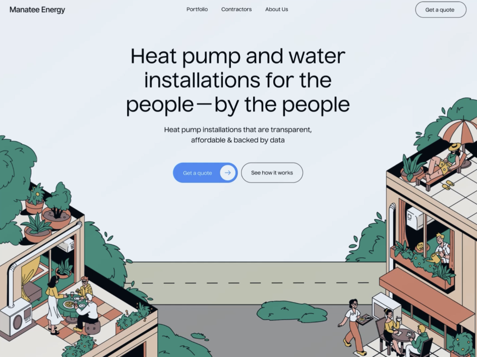 Mantee hero afbeelding